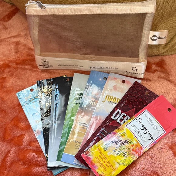Designer Skin Tanning Lotion Packs with bag - Picture 1 of 4